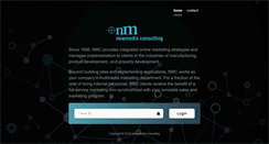 Desktop Screenshot of newmediaconsulting.com